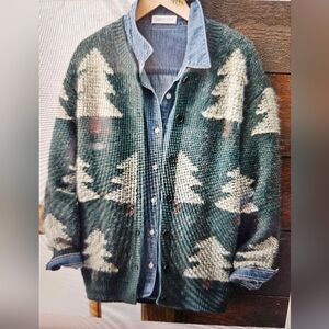 Coldwater Creek   Evergreen Cardigan Sz 3X
